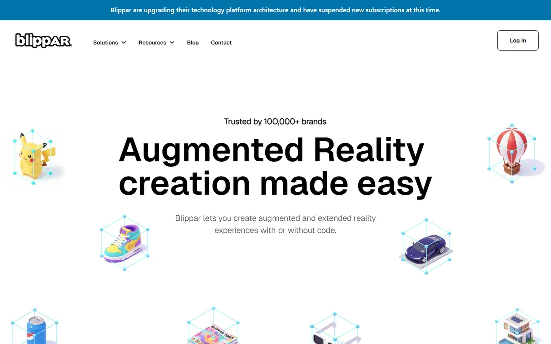 Blippar homepage