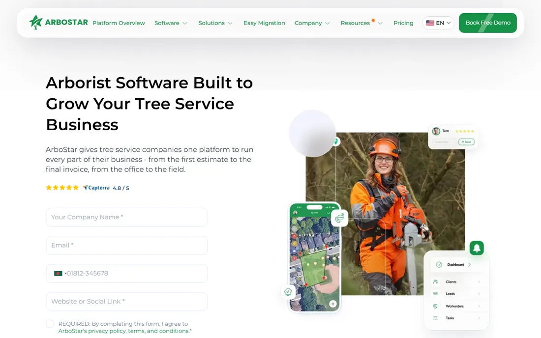 ArboStar homepage