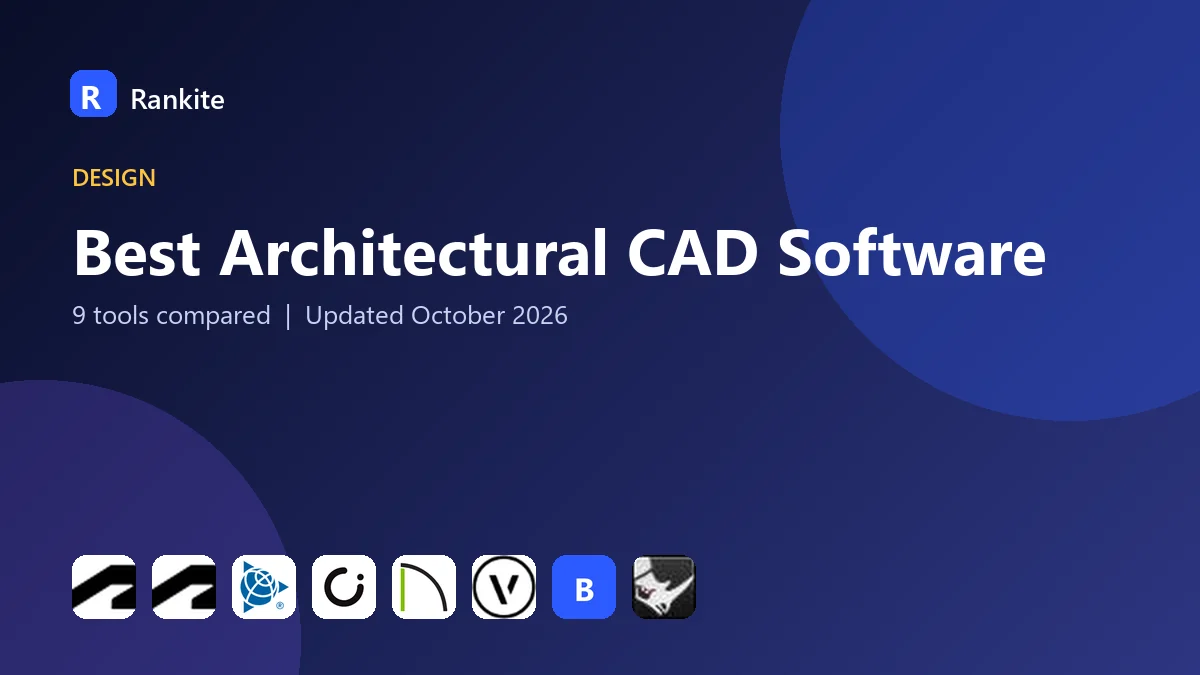 Best Architectural CAD Software in 2026: 9 Tools Compared