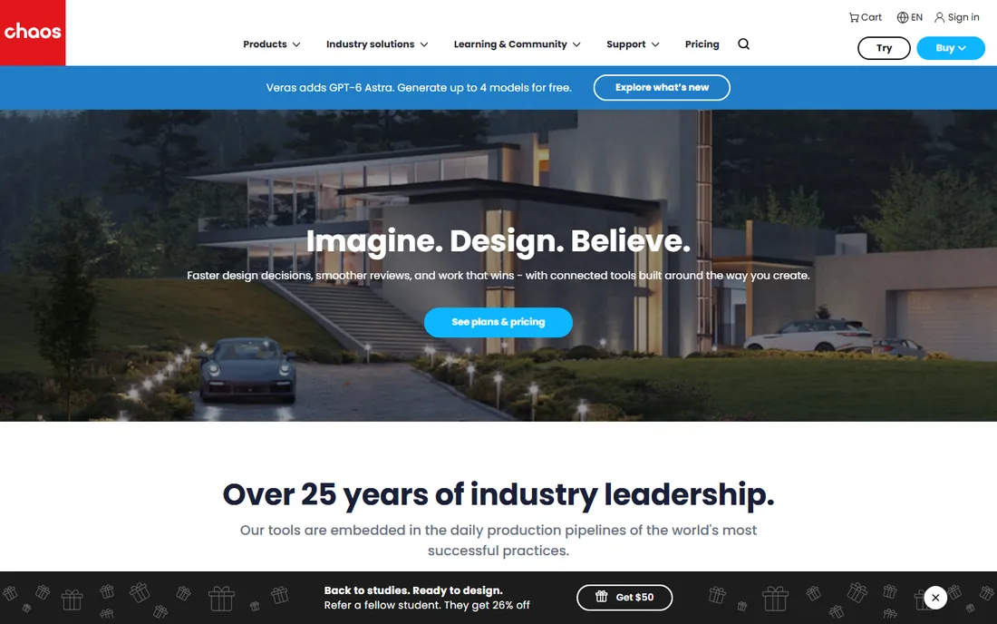 Enscape homepage