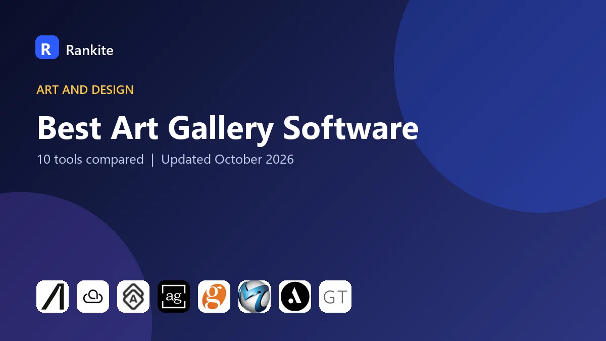 Best Art Gallery Software in 2026: 10 Tools Compared