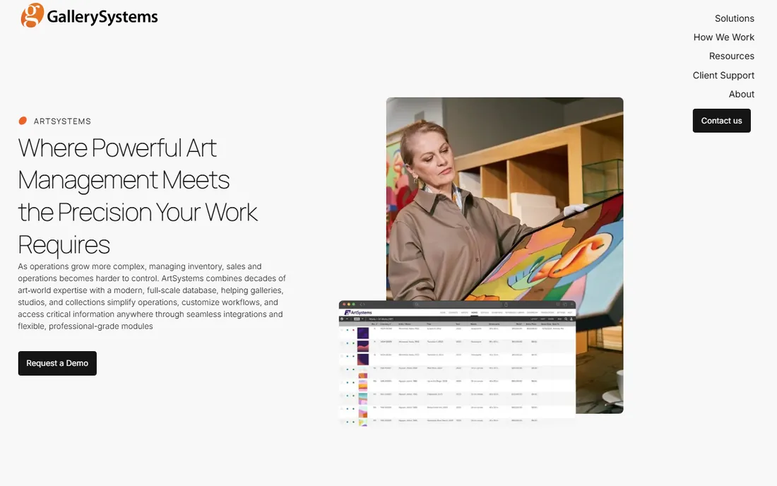 ArtSystems homepage
