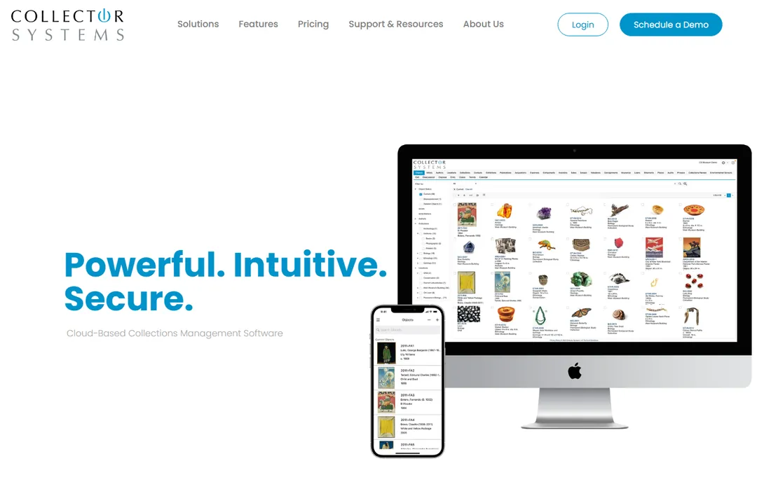 Collector Systems homepage