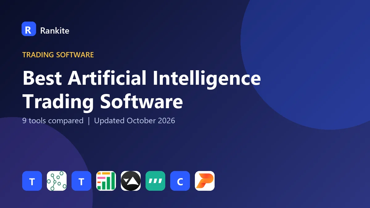 Best Artificial Intelligence Trading Software in 2026: 9 Tools Compared