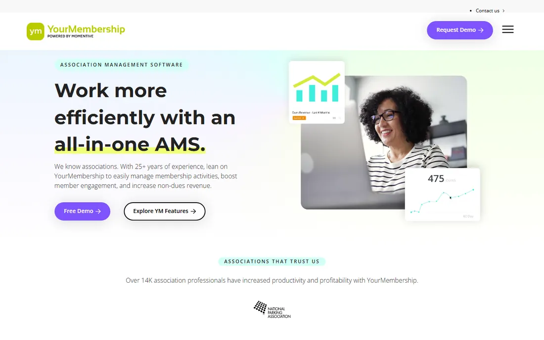 YourMembership homepage