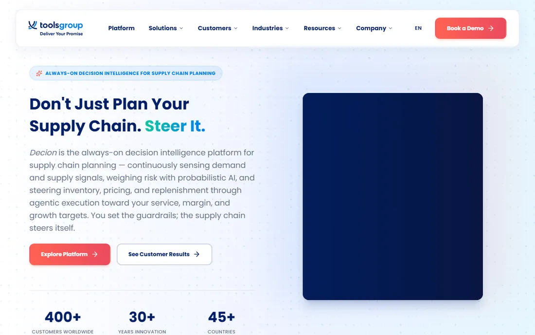 ToolsGroup homepage