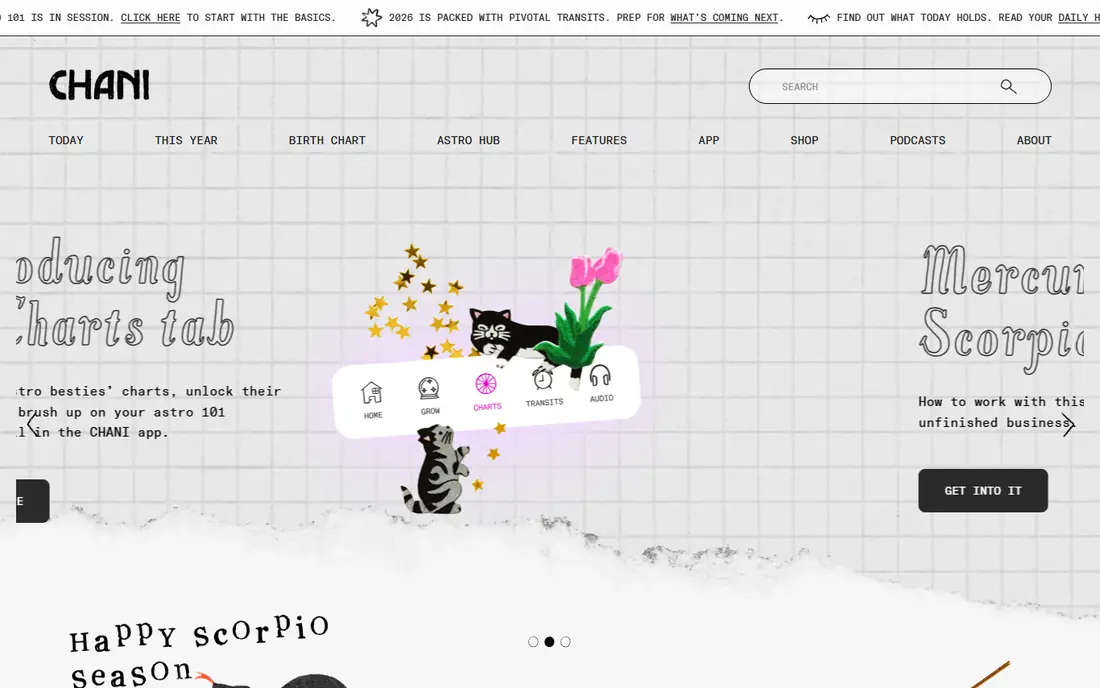 CHANI homepage