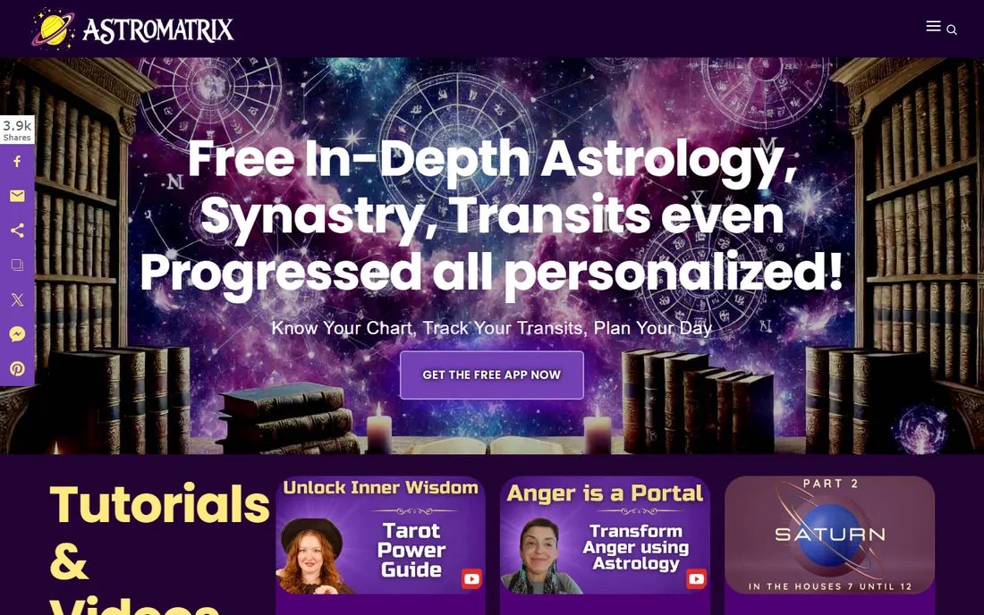 AstroMatrix homepage