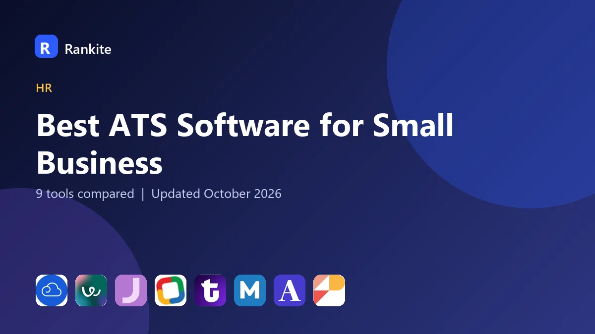 Best ATS Software for Small Business in 2026: 9 Tools Compared