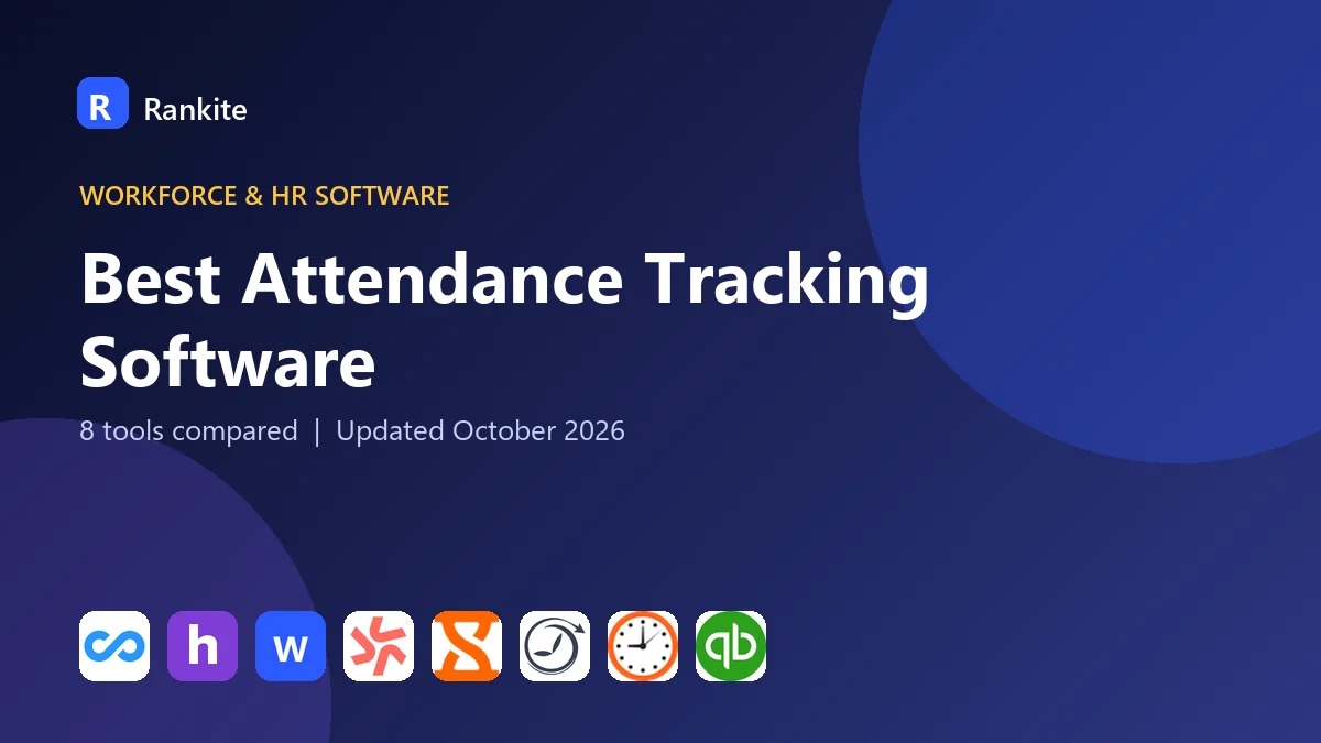Best Attendance Tracking Software: 8 Tools Compared