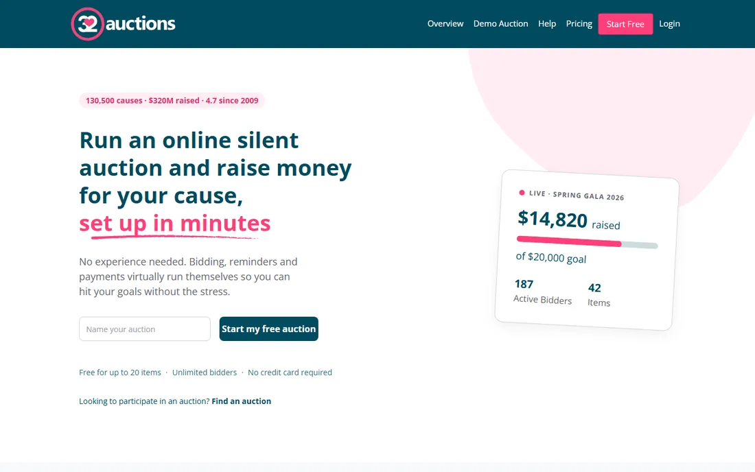32auctions homepage