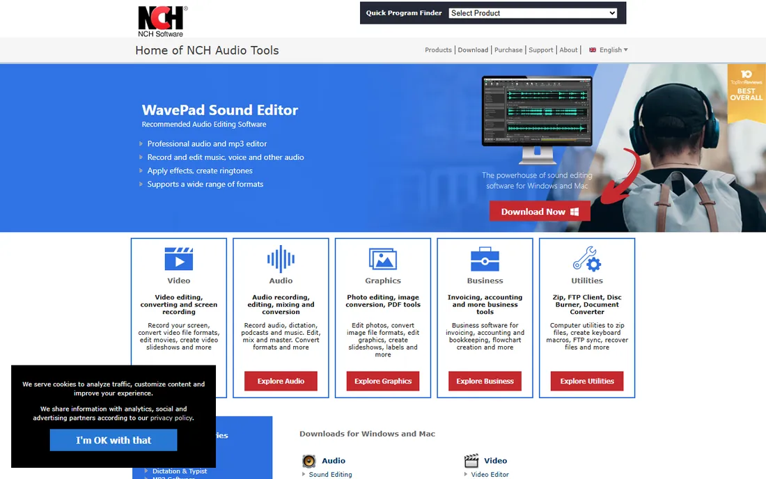 Switch Audio Converter homepage