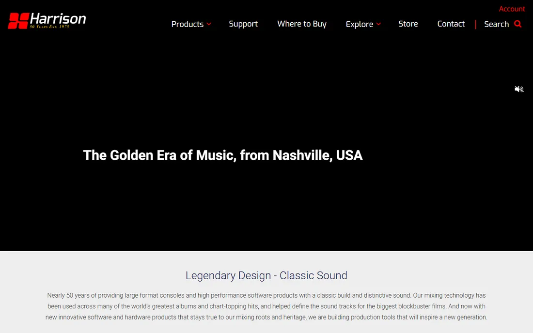Harrison Mixbus homepage