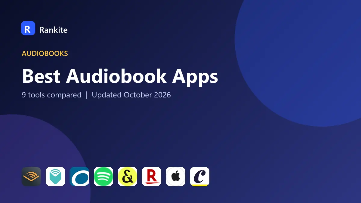Best Audiobook Apps in 2026: 9 Platforms Compared