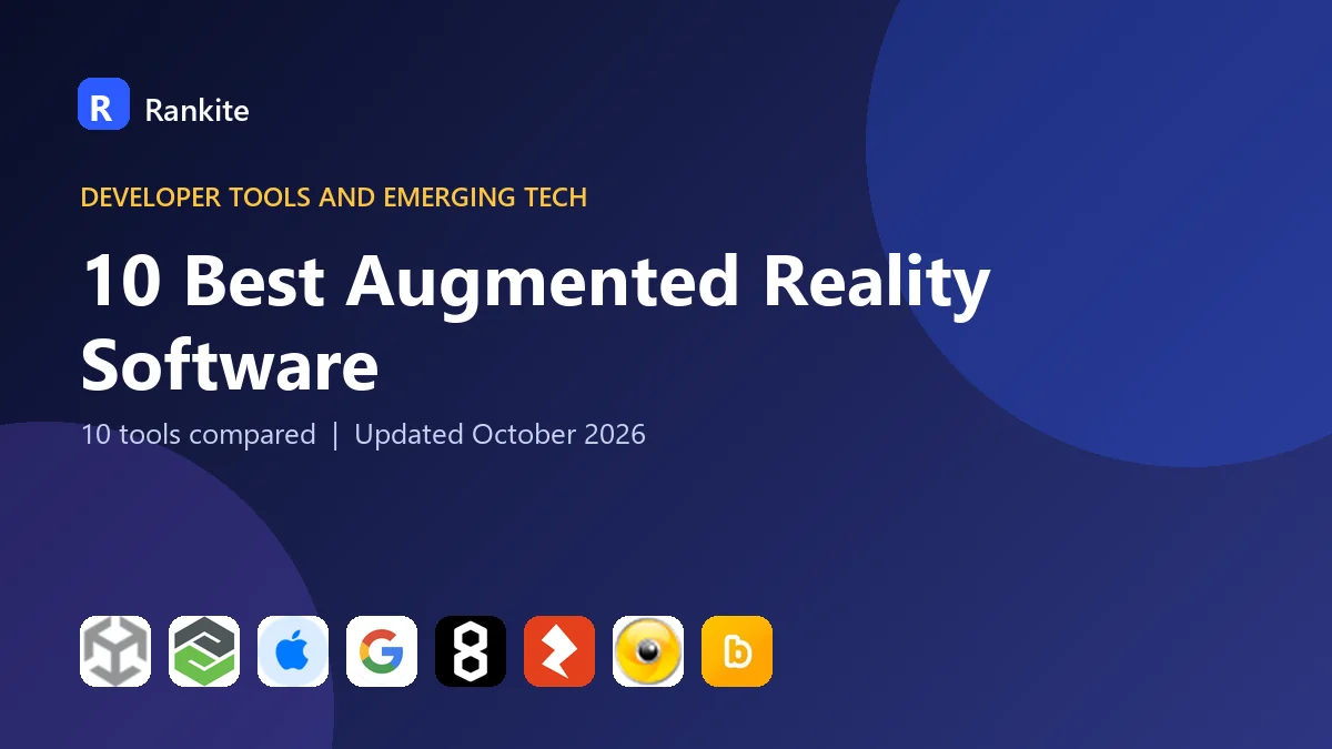 10 Best Augmented Reality Software: 10 Tools Compared