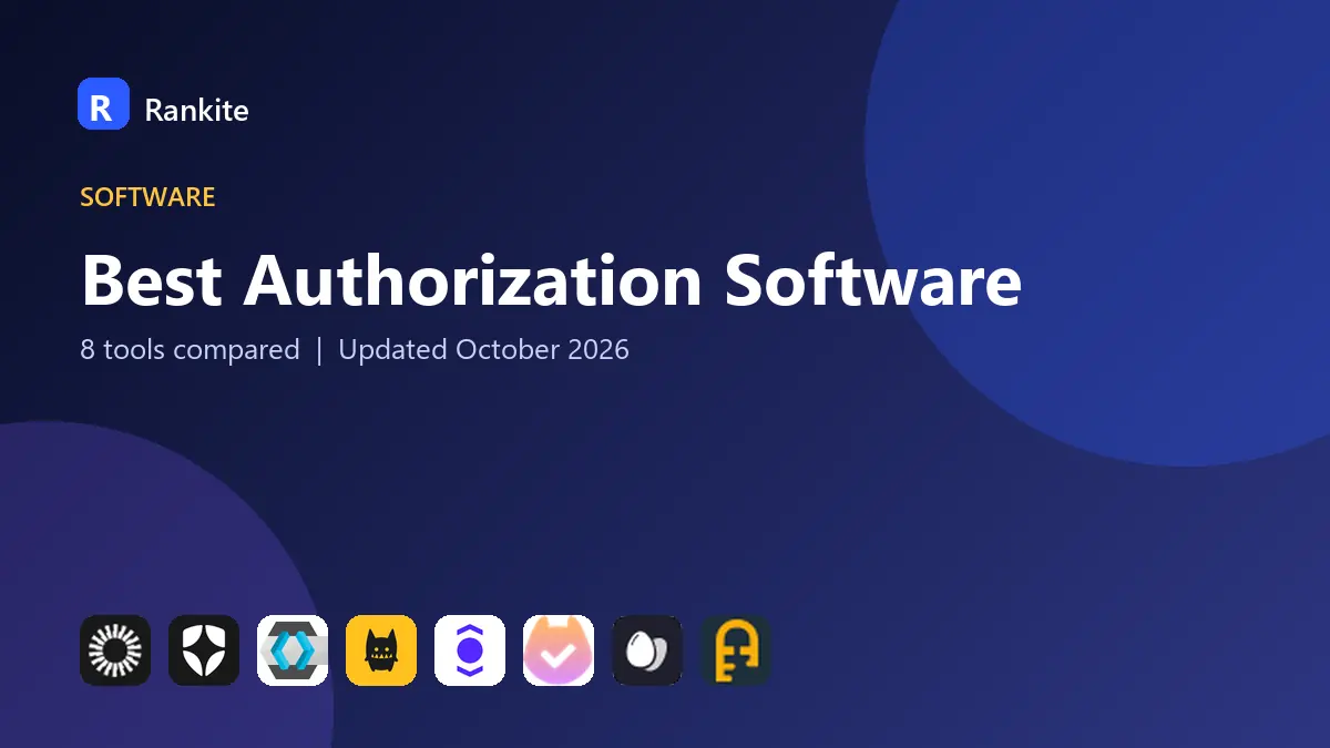 Best Authorization Software in 2026: 8 Tools Compared