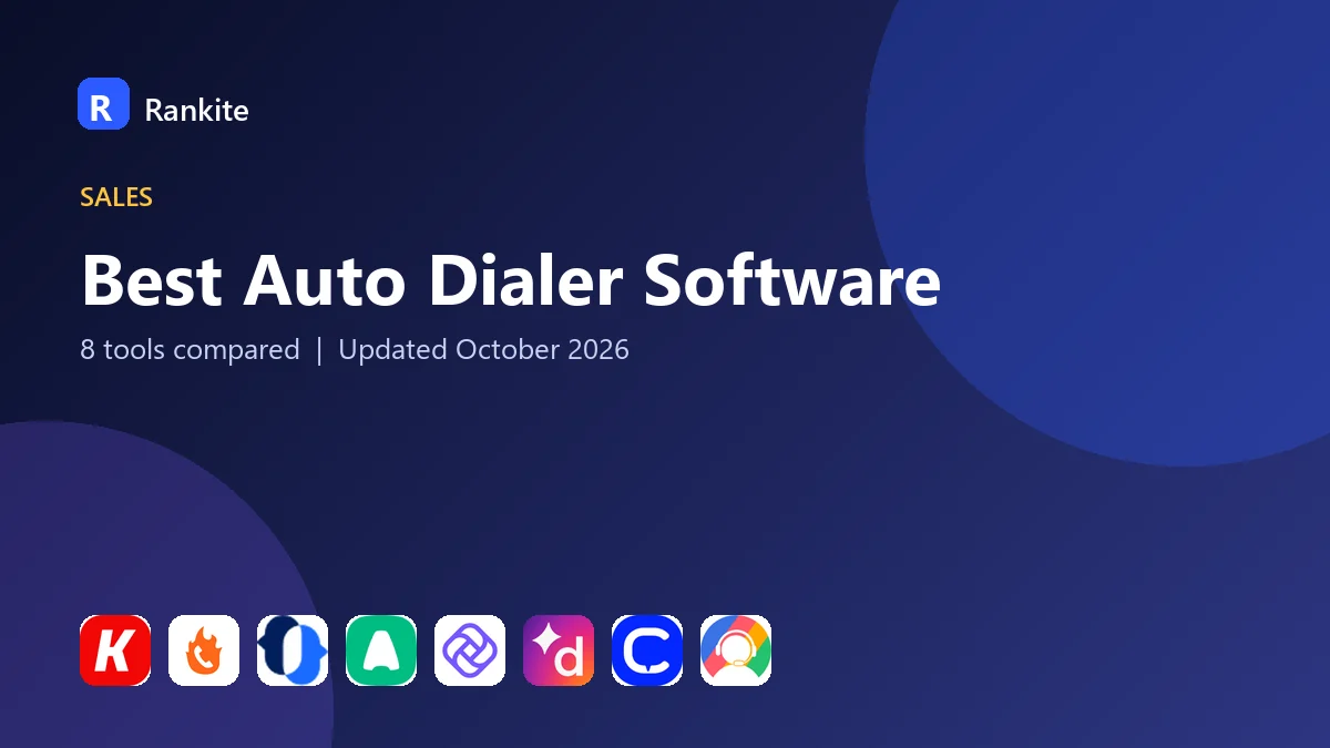 Best Auto Dialer Software in 2026: 8 Tools Compared