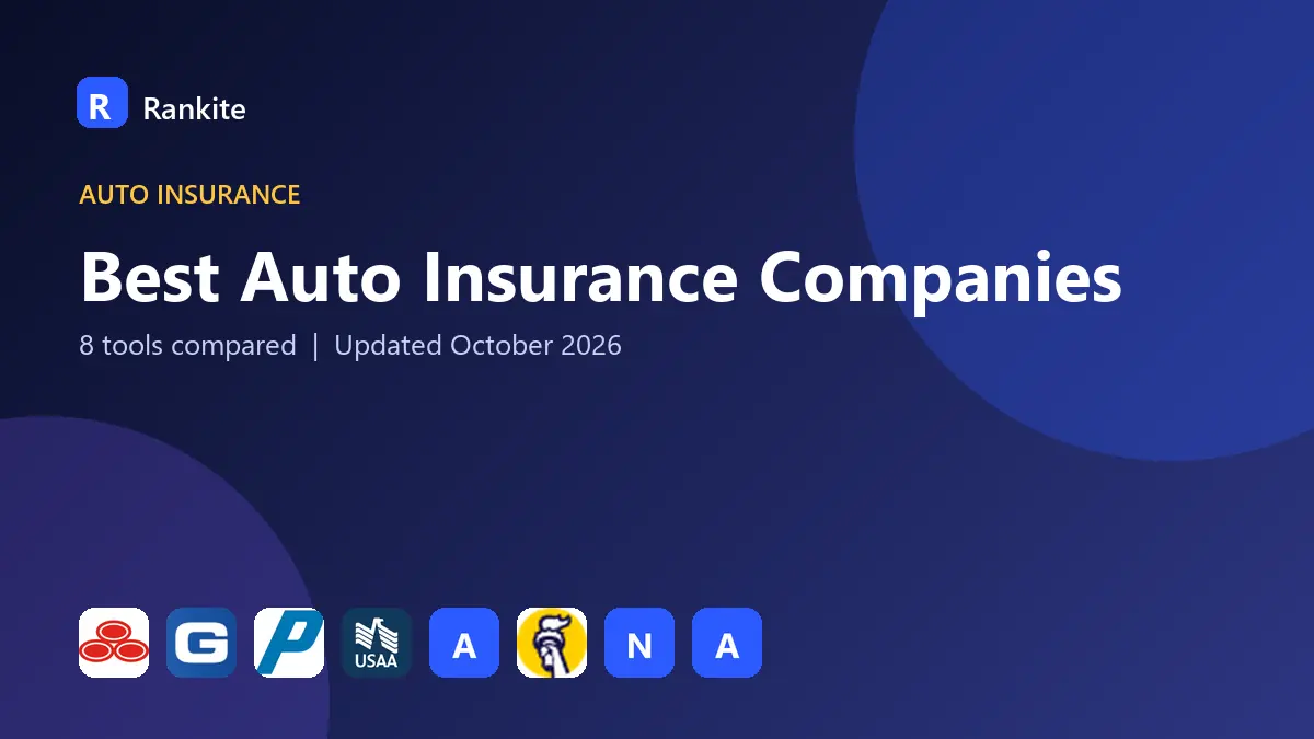 Best Auto Insurance Companies in 2026: 8 Companies Compared