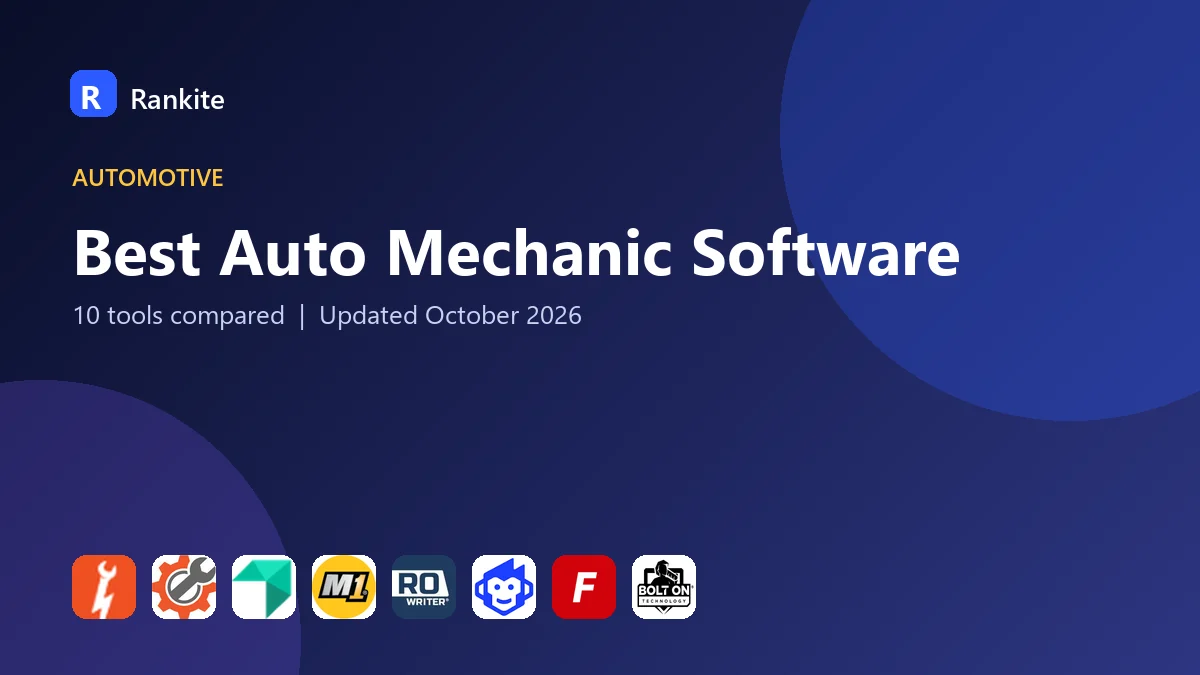Best Auto Mechanic Software in 2026: 10 Tools Compared
