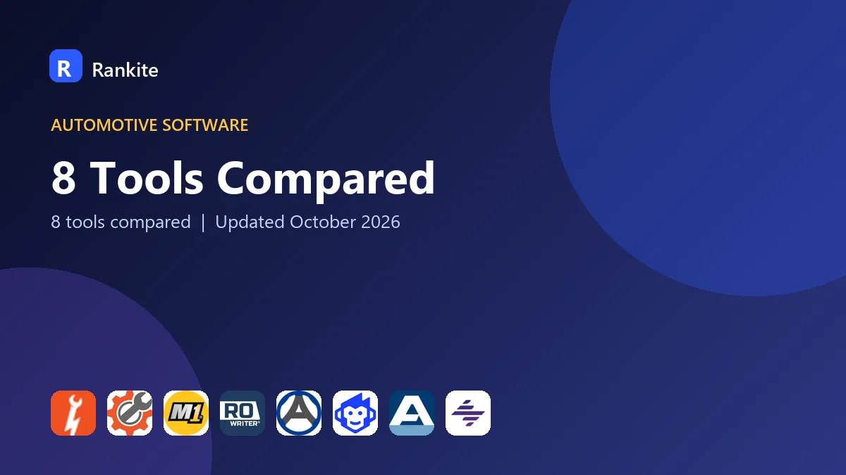 8 Tools Compared: Best Auto Repair Shop Management Software in 2026