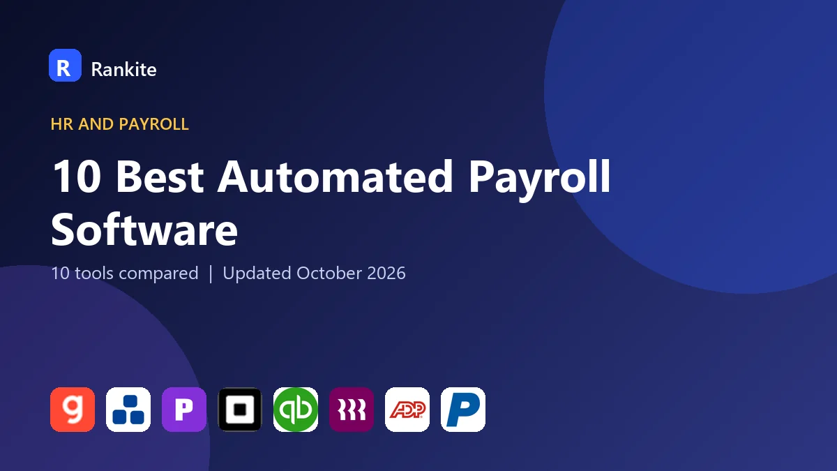 10 Best Automated Payroll Software: 10 Tools Compared