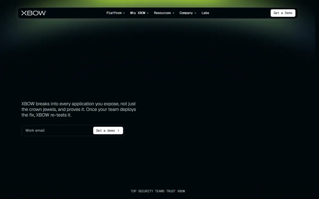 XBOW homepage