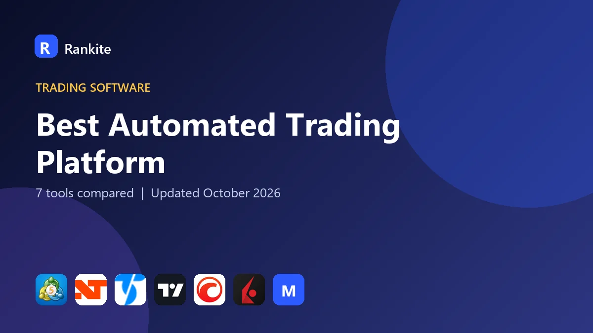 Best Automated Trading Platform: 7 Tools Compared