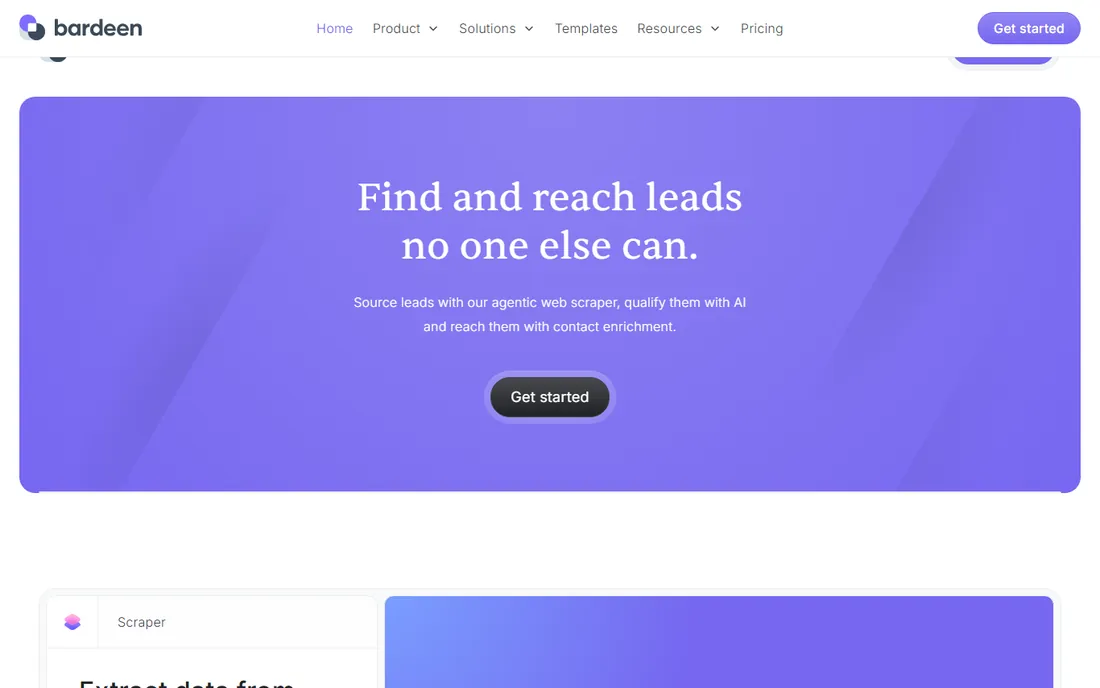 Bardeen homepage
