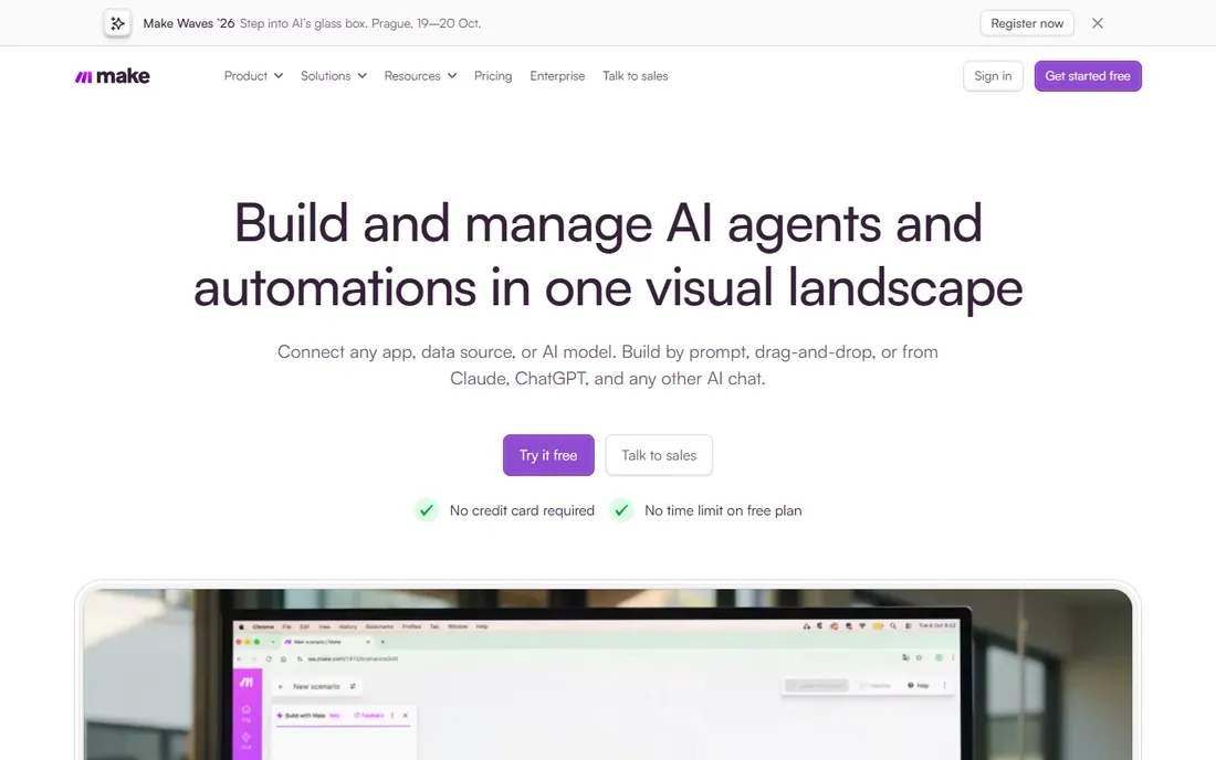 Make homepage