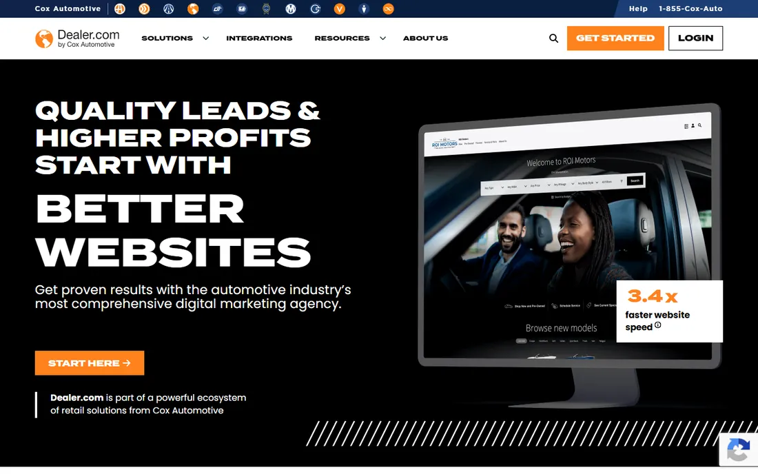 Dealer.com homepage