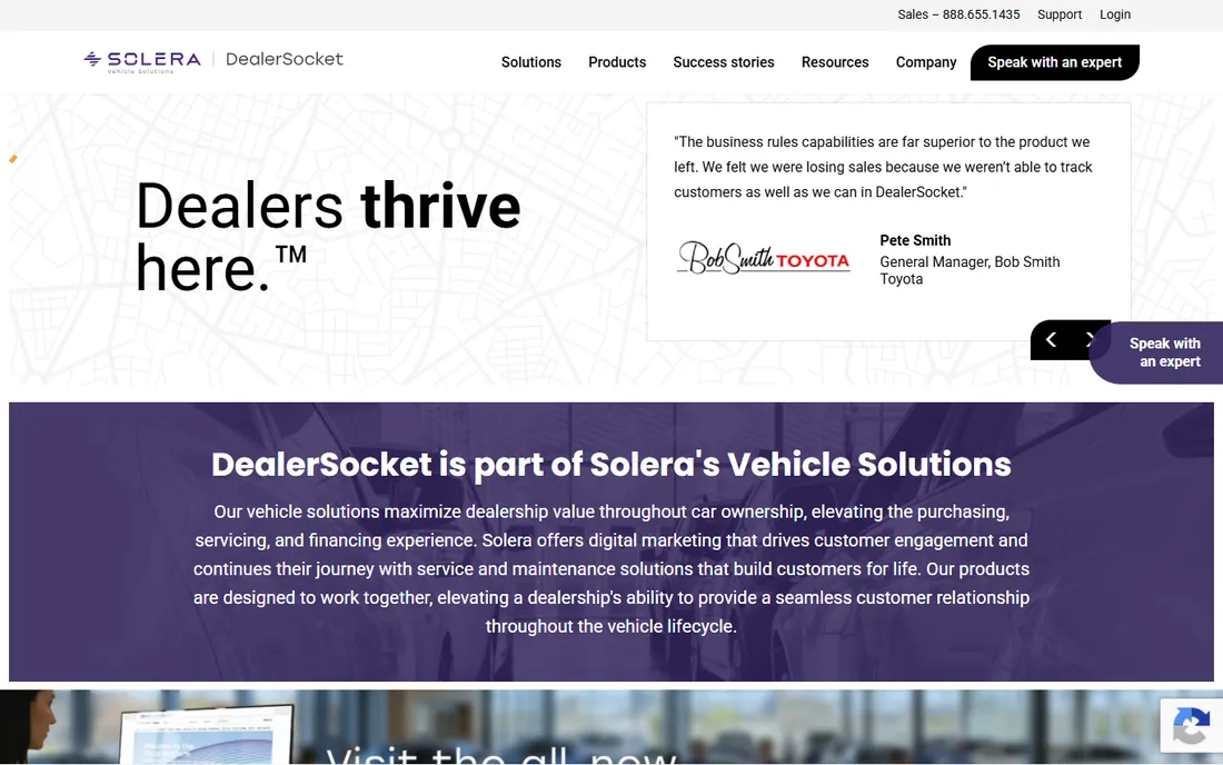 DealerSocket homepage