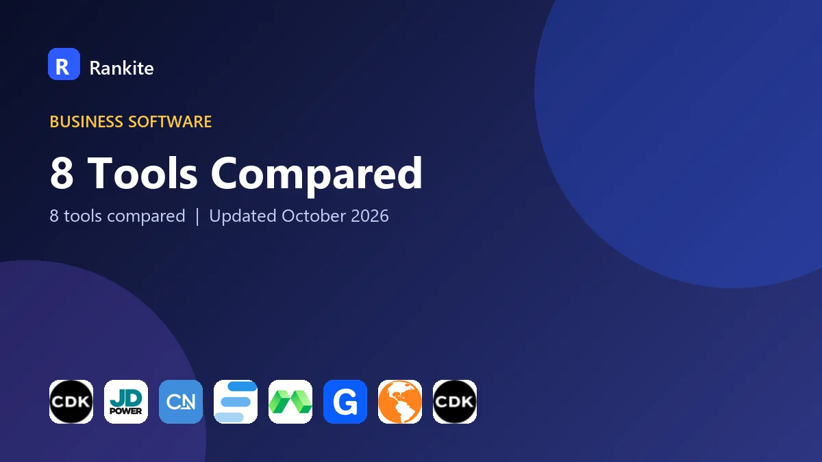 8 Tools Compared: Best Automotive Digital Retailing Software in 2026