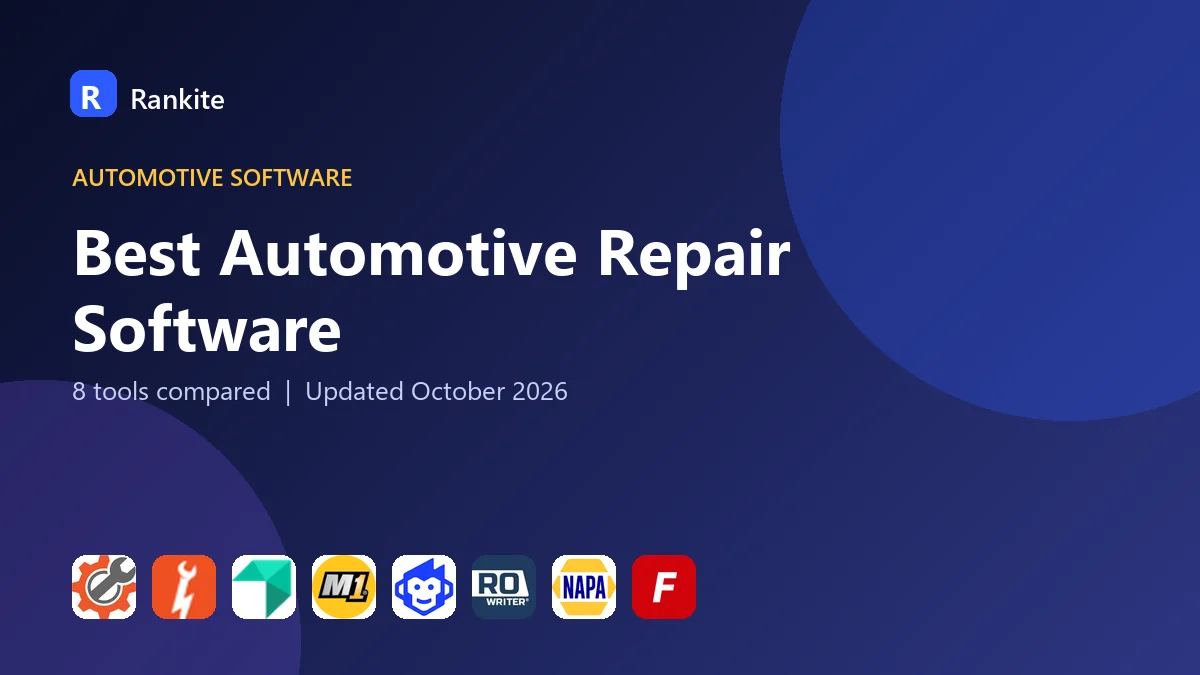 Best Automotive Repair Software: 8 Tools Compared