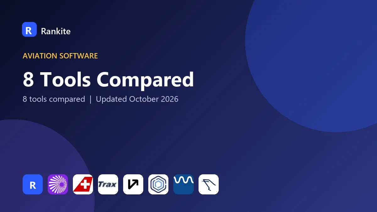 8 Tools Compared: Best Aviation MRO Software for 2026
