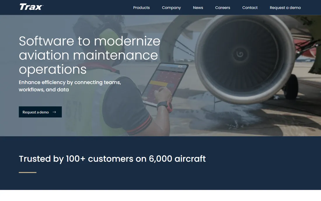 TRAX homepage