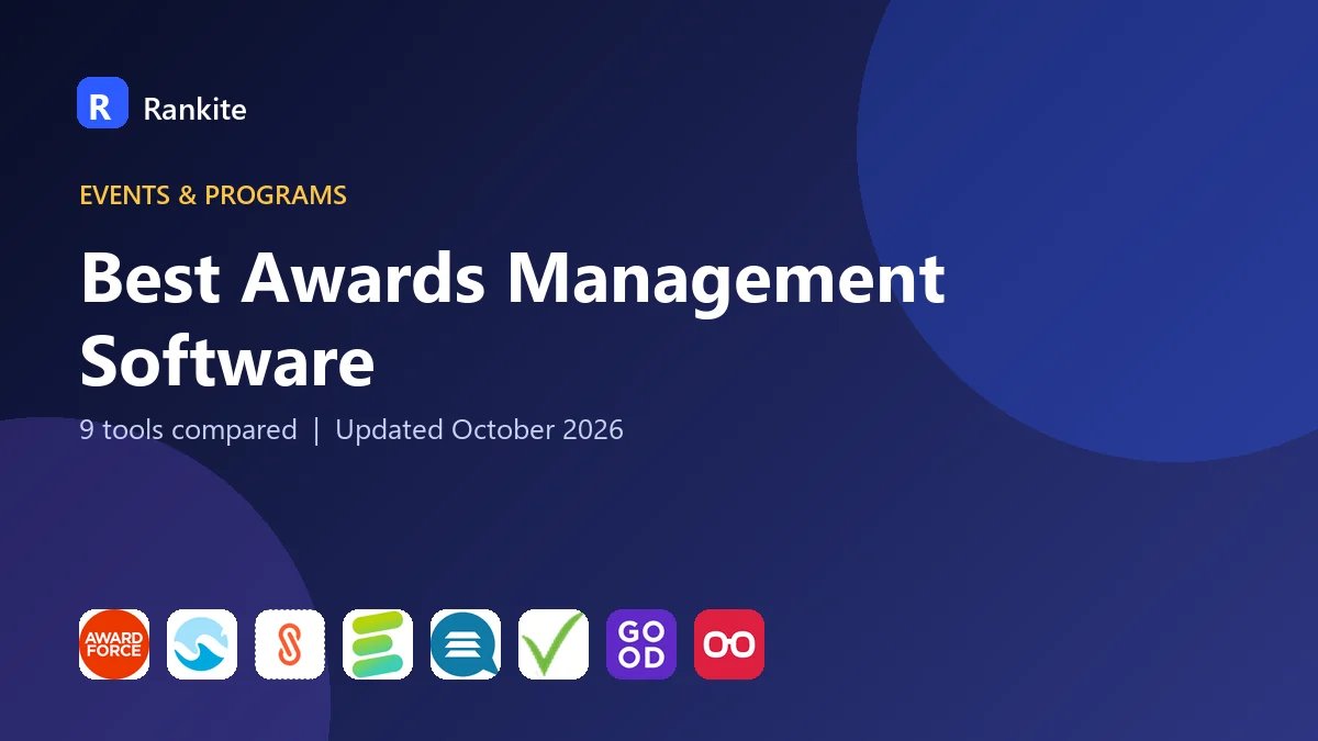 Best Awards Management Software in 2026: 9 Tools Compared