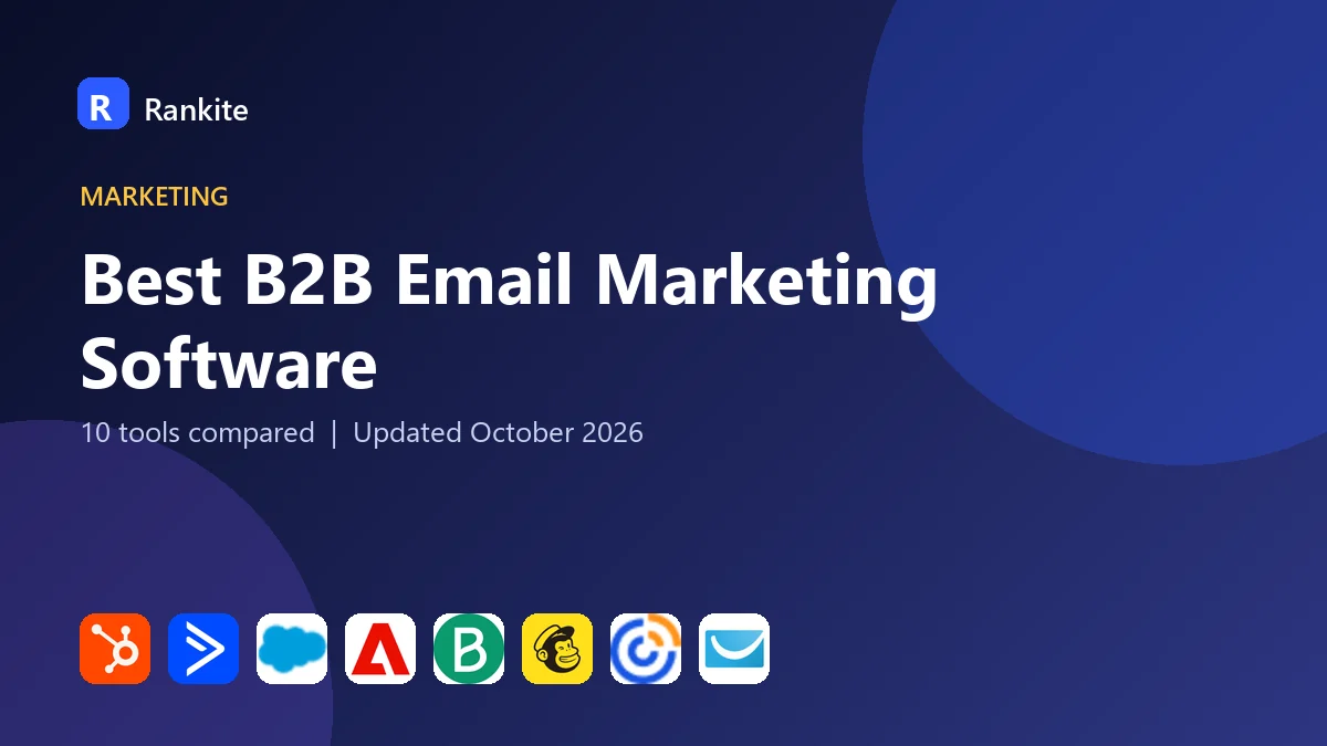 Best B2B Email Marketing Software in 2026: 10 Tools Compared