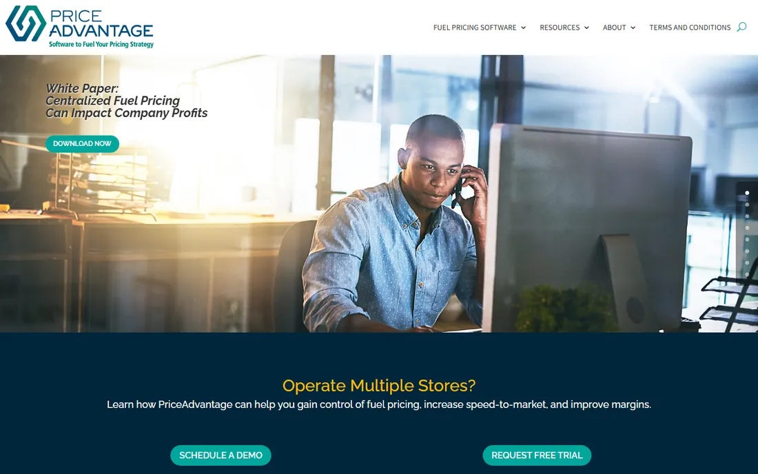 PriceAdvantage homepage