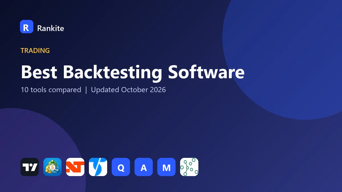Best Backtesting Software in 2026: 10 Tools Compared