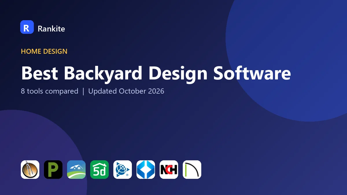 Best Backyard Design Software in 2026: 8 Tools Compared