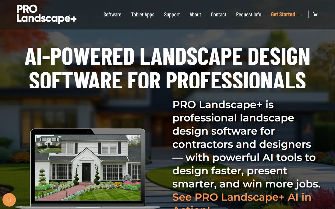 PRO Landscape homepage