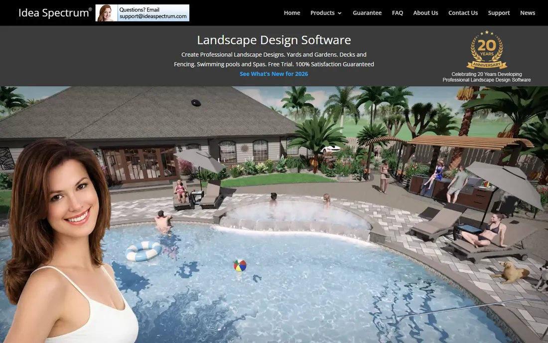 Realtime Landscaping Pro homepage