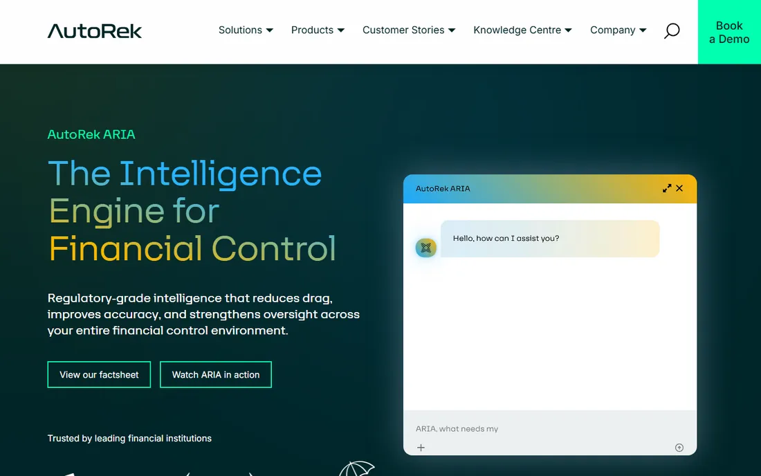 AutoRek homepage