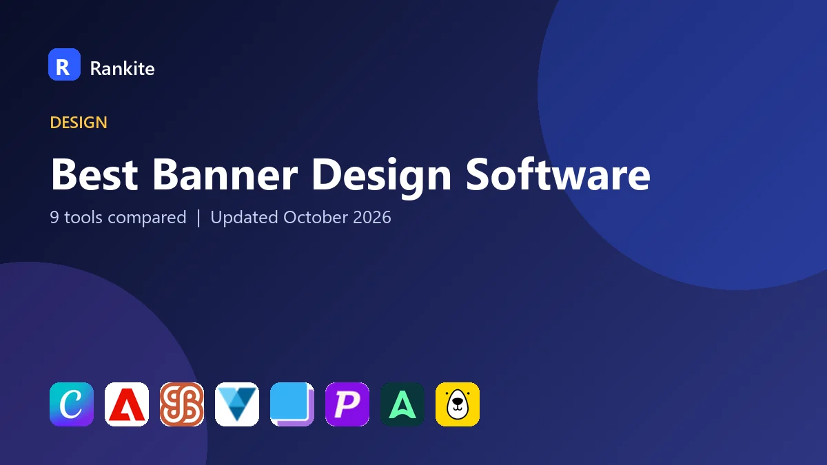 Best Banner Design Software in 2026: 9 Tools Compared