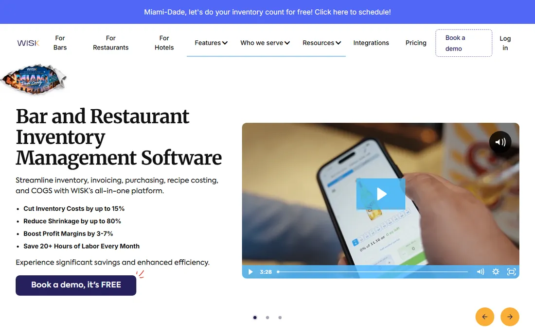 WISK homepage
