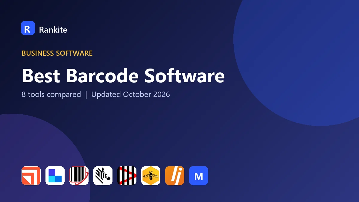 Best Barcode Software in 2026: 8 Tools Compared
