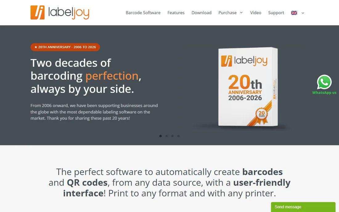 LabelJoy homepage
