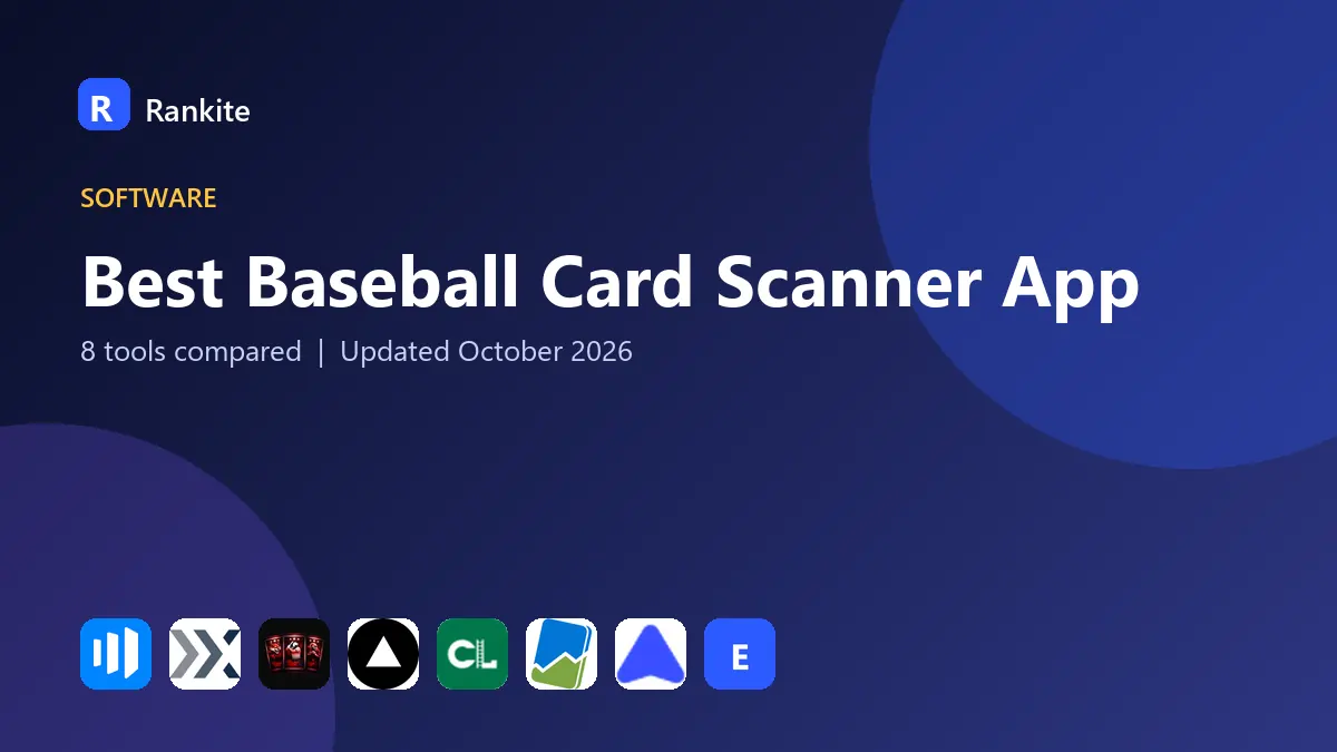 Best Baseball Card Scanner App in 2026: 8 Apps Compared