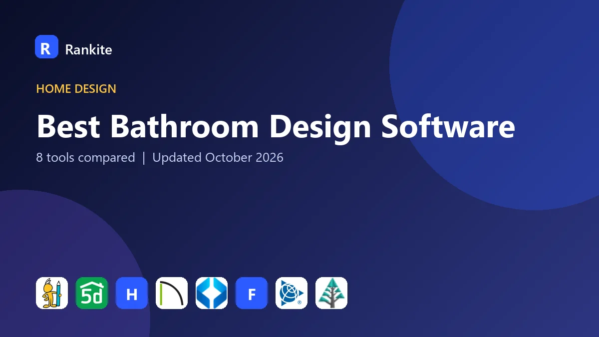 Best Bathroom Design Software in 2026: 8 Tools Compared