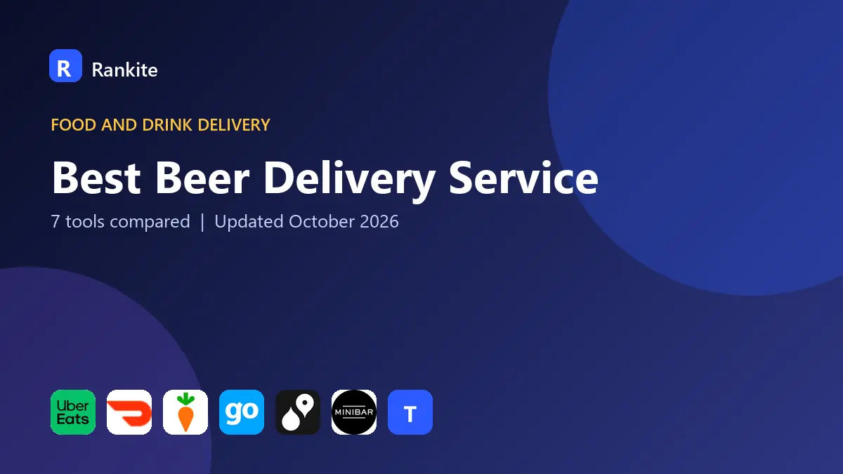 Best Beer Delivery Service in 2026: 7 Services Compared